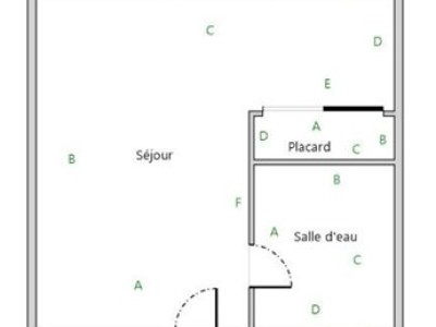 STUDIO A LOUER - LYON 3EME ARRONDISSEMENT - 19.16 m2 - 557,92�&euro; charges comprises par mois