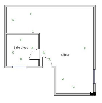 APPARTEMENT T1 A LOUER - LYON 3EME ARRONDISSEMENT - 18.73 m2 - 547,65�&euro; charges comprises par mois