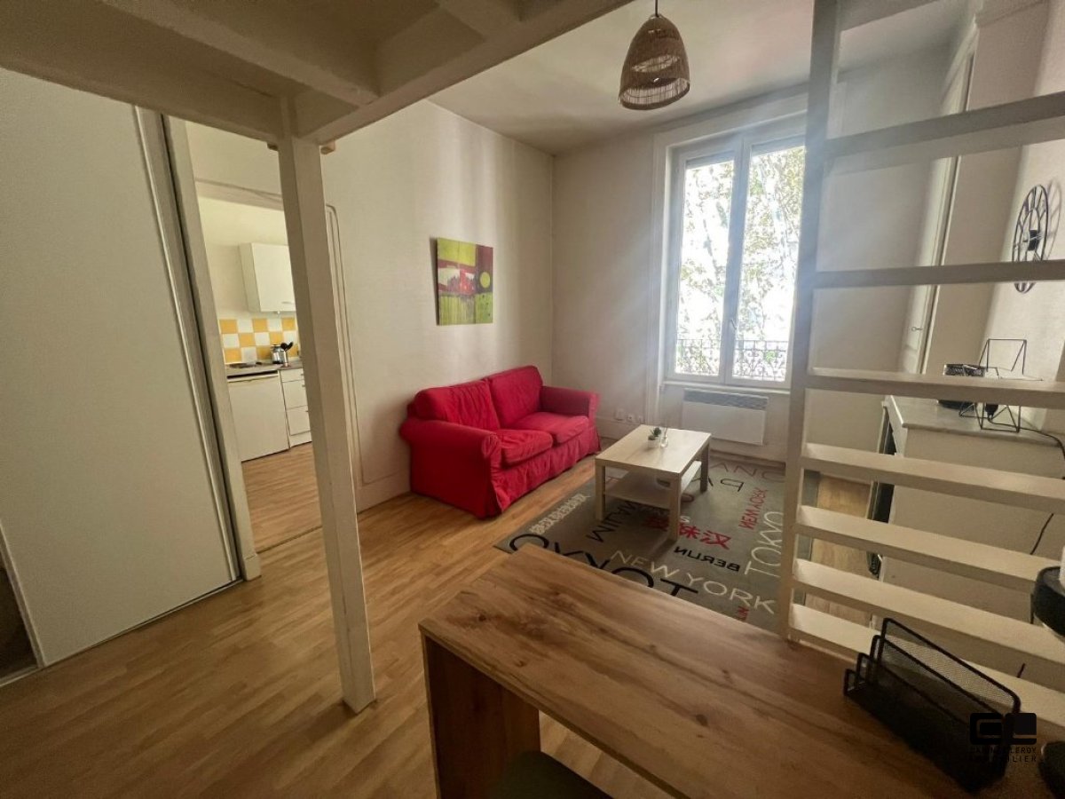 APPARTEMENT T1 A LOUER - LYON 6EME ARRONDISSEMENT Charpennes/Vitton - 30.85 m2 - 695€ charges comprises par mois