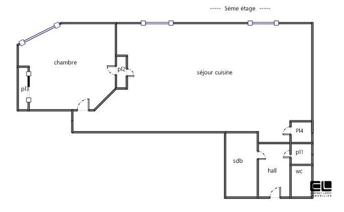 T2 A LOUER - LYON 8EME ARRONDISSEMENT - 66.5 m2 - 959,63 &euro; charges comprises par mois