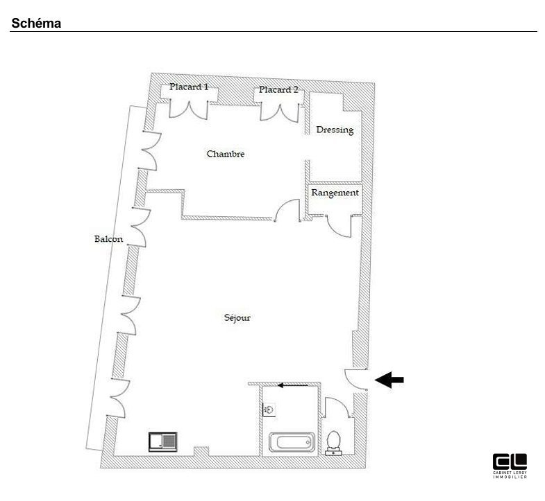 APPARTEMENT T2 A LOUER - LYON 9EME ARRONDISSEMENT - 56.11 m2 - 804�&euro; charges comprises par mois