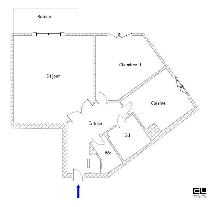 APPARTEMENT T2 A VENDRE - LYON 3EME ARRONDISSEMENT - 52.4 m2 - 239�000�&euro;