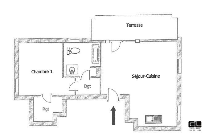 APPARTEMENT T2 A VENDRE - RILLIEUX LA PAPE - 51 m2 - 212 000 &euro;